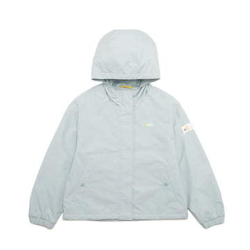 GIRLS SEMI-CROPPED WIND BREAKER JACKET- MINT