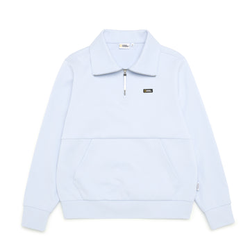 WOMAN'S MANATEE HALFZIP SWEATSHIRT- SKY