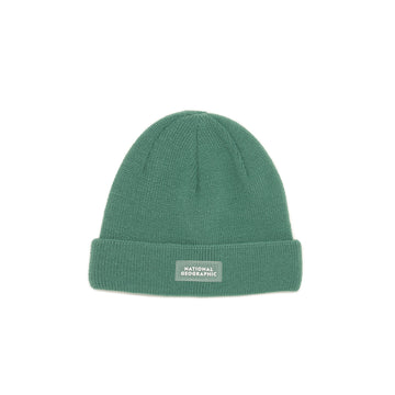 LOGO PATCH BEANIE DGREEN
