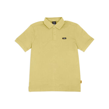 UNISEX PIQUE POLOSHIRT W/ SMALL LOGO- OLIVE GREEN