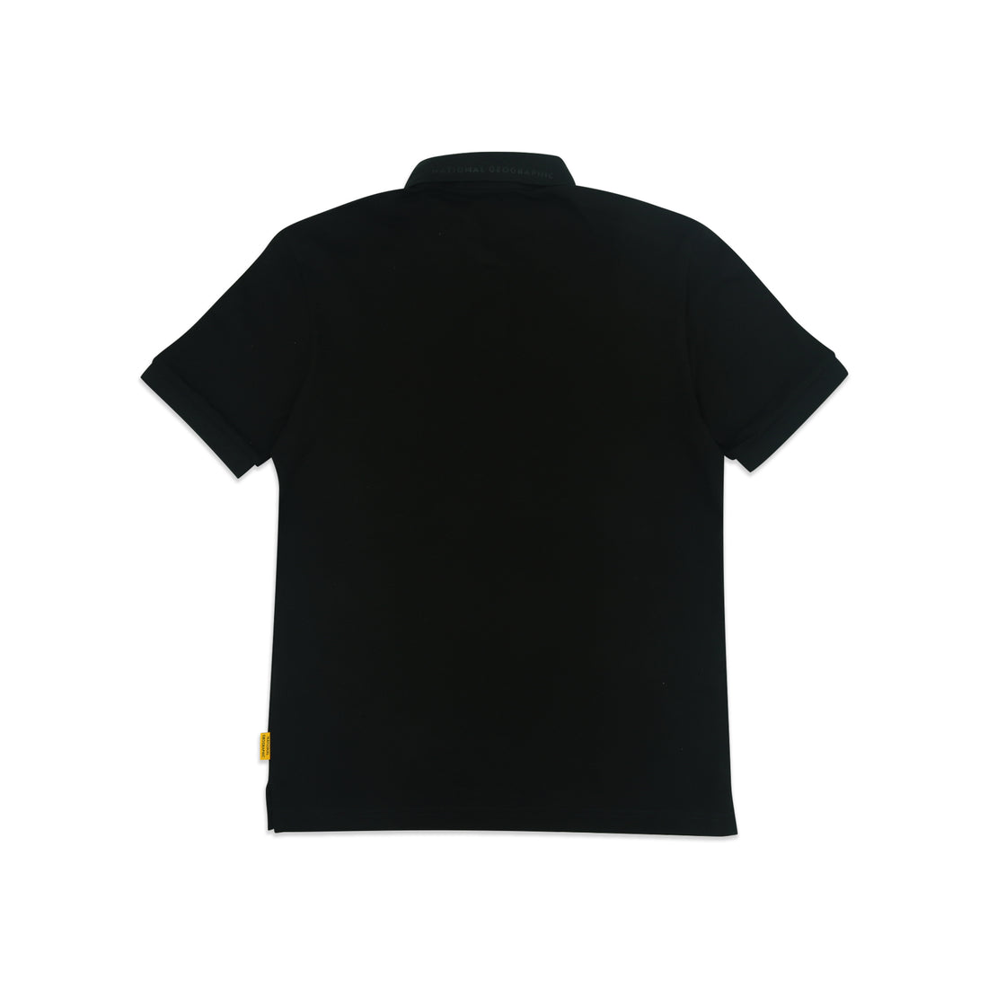 UNISEX PIQUE POLOSHIRT W/ SMALL LOGO- BLACK