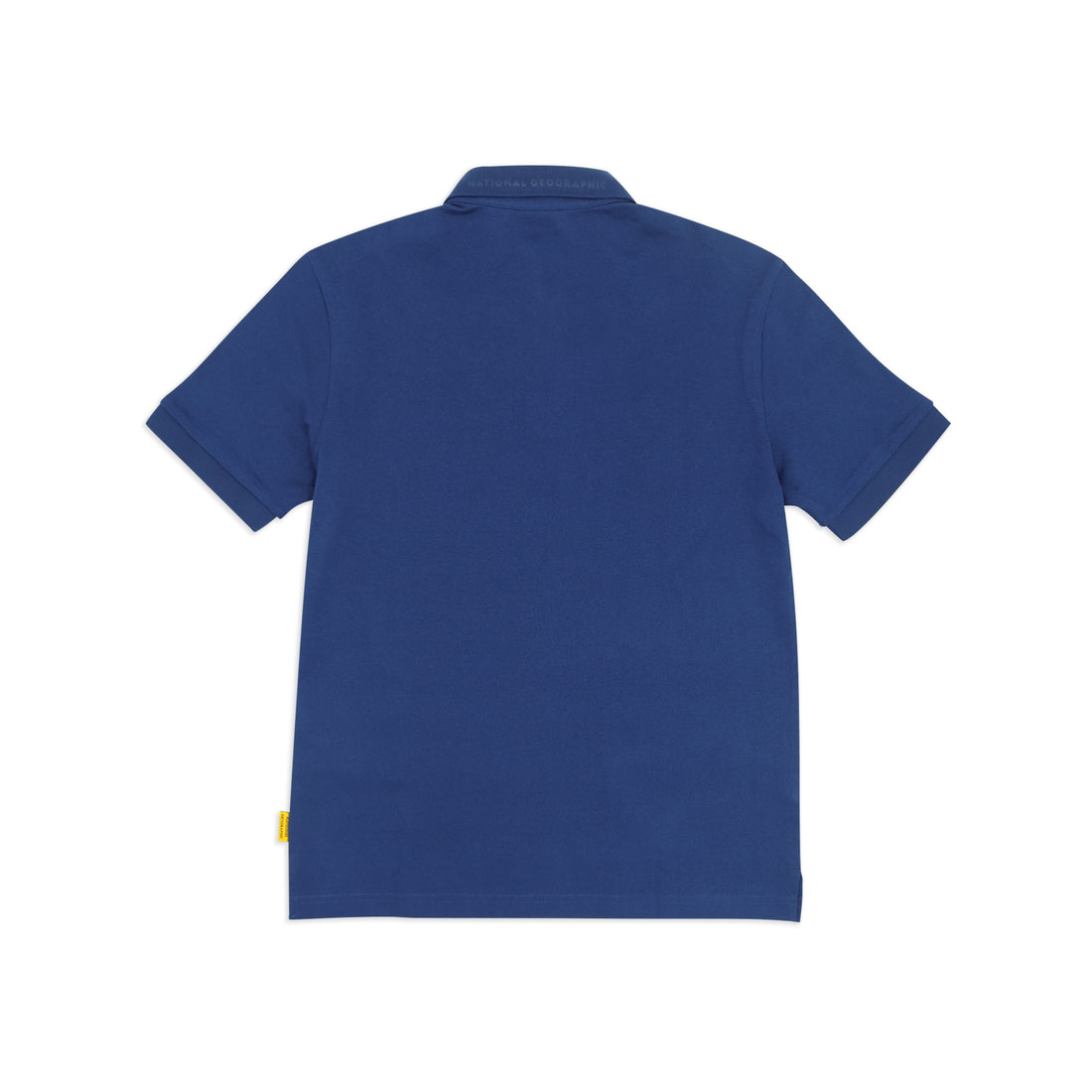 UNISEX PIQUE POLOSHIRT W/ SMALL LOGO- D/ BLUE