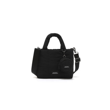 HERON LIGHT TOTE BAG- BLACK