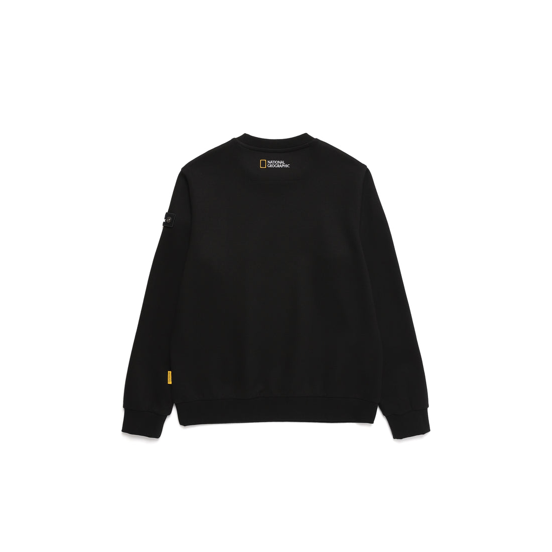 UNISEX PLICATA SMALL LOGO SWEATSHIRT- CARBON BLACK
