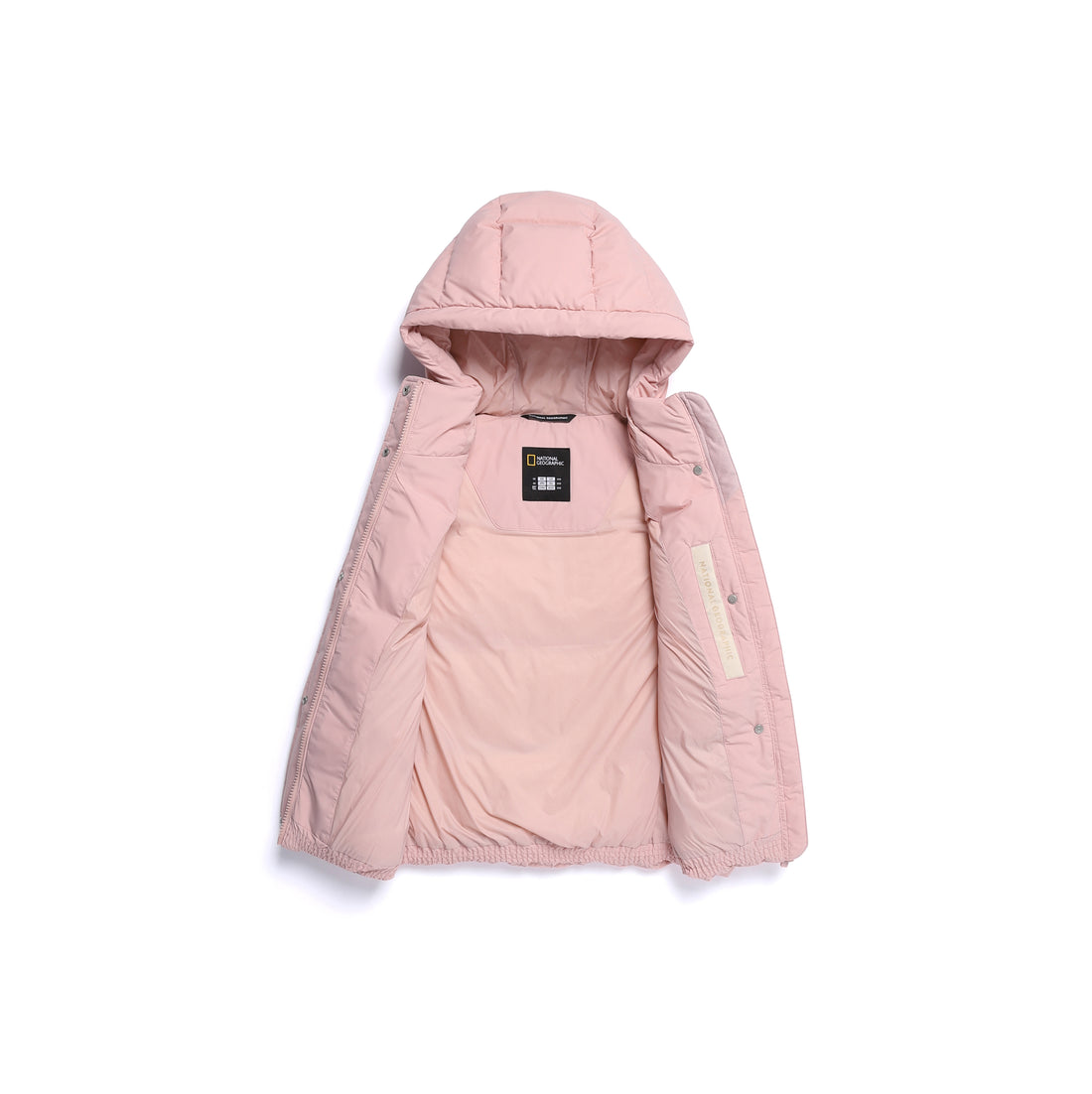 WOMEN'S CRASSA HOODIE DUCK DOWN PUFFER VEST- PINK