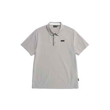 MEN'S POLOSHIRT W/ SMALL LOGO- M/GREY