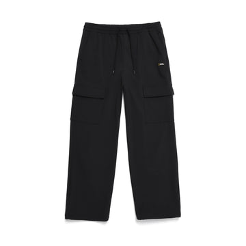 WOVEN WIDE PANTS CBLACK
