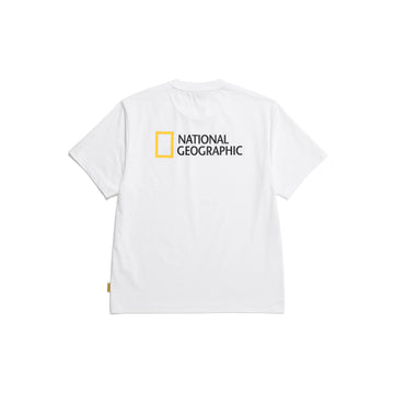 UNISEX CROW COOLMAX SMALL LOGO T-SHIRT- WHITE 2