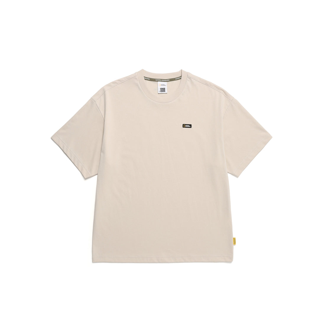UNISEX CAMPING GRAPHIC T-SHIRT- OAK BEIGE