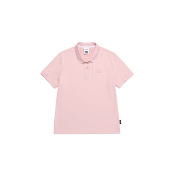WOMEN'S WELLAKA COOLING BASIC FIT PIQUE COLLAR T-SHIRT- PINK