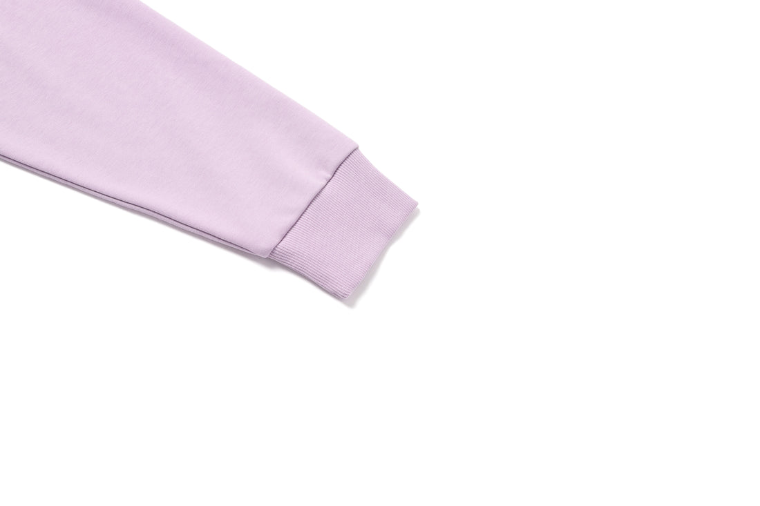 UNISEX FOLHAS BASIC SMALL LOGO SWEATSHIRT- LAVENDER