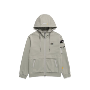 ZIPUP HOODIE AGATE GREY