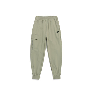 KIDS PANTERA WOVEN TRAINING PANTS- L/ KHAKI
