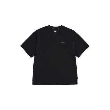WELLAKA FUNCTIONAL SEMI-OVERSIZED FIT T-SHIRT- CARBON BLACK
