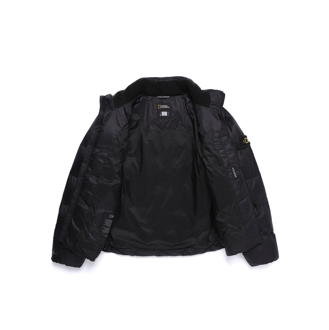 UNISEX AUROCHS PUFFER JACKET-BLACK