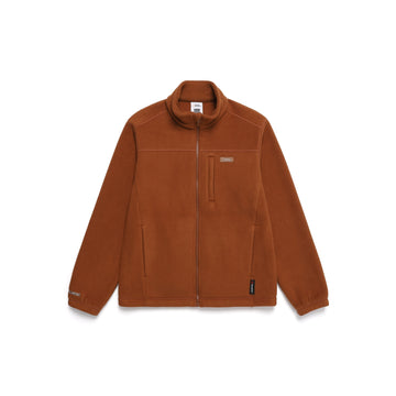 ZIP UP JACKET BRICK