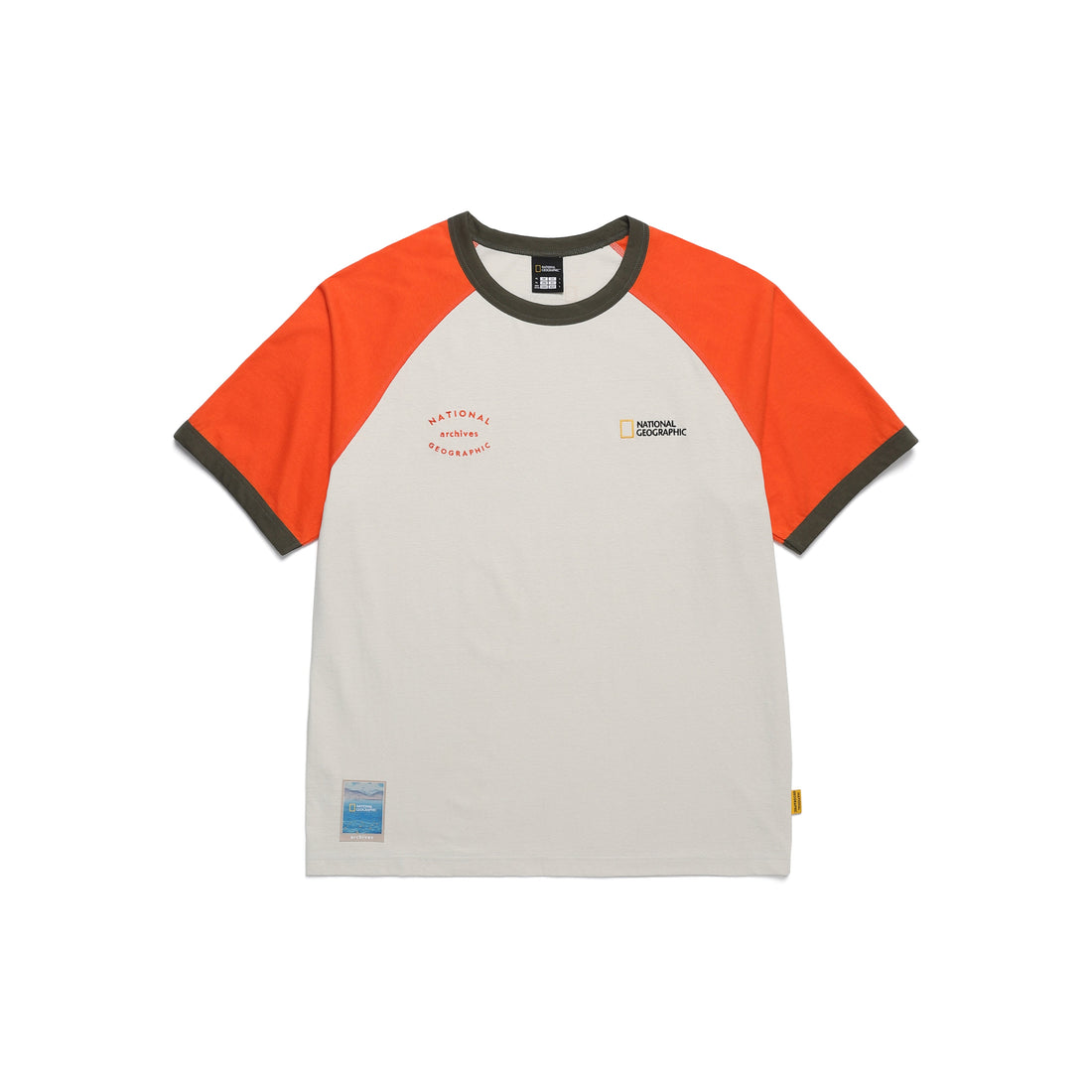 UNISEX ARCHIVES BUTTERFLY GRAPHIC- ORANGE