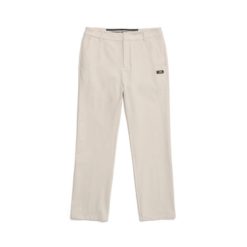 WOMEN'S SUPER STRETCHY COTTON-FLEECE PANTS- L/BEIGE