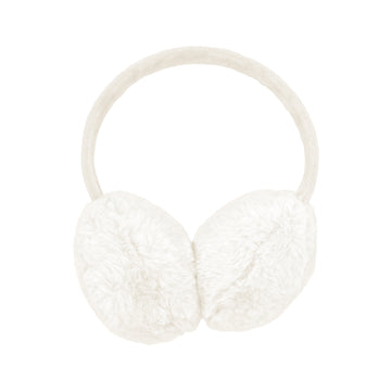 KIDS BICHON EAR WARMER- IVORY