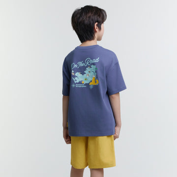 KIDS ON THE ROAD GRAPHIC T-SHIRT