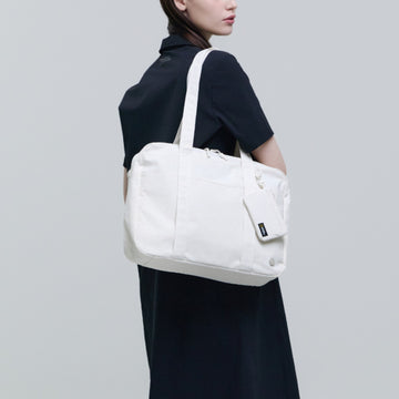 ADELIE TOTE BAG- IVORY