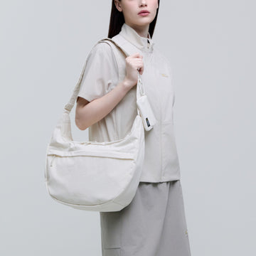 ADELIE HOBO BAG- IVORY