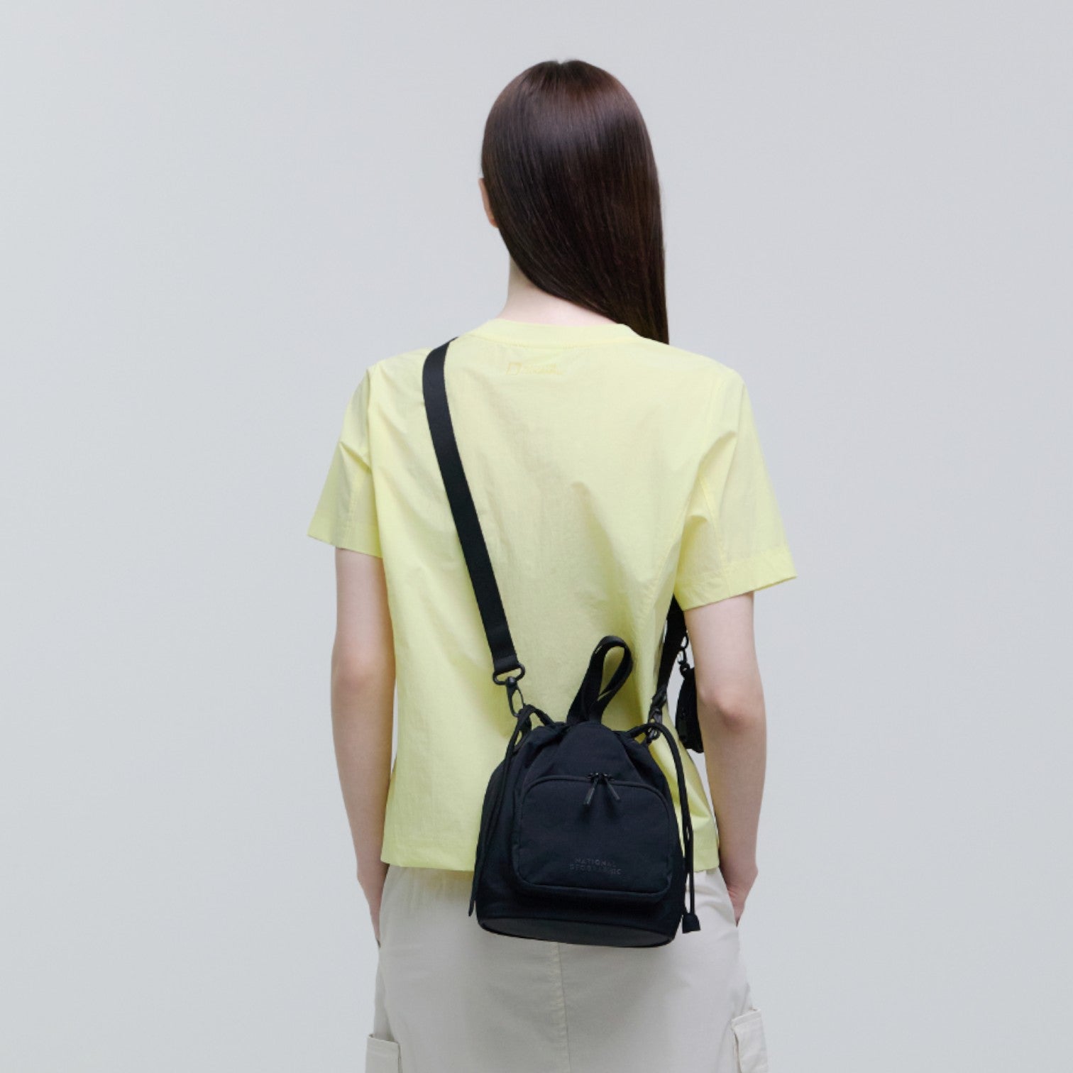 [NG] アデリー BUCKET BAG ★大人気★ ADELIE Bucket Bag BLACK | National Geographic MY