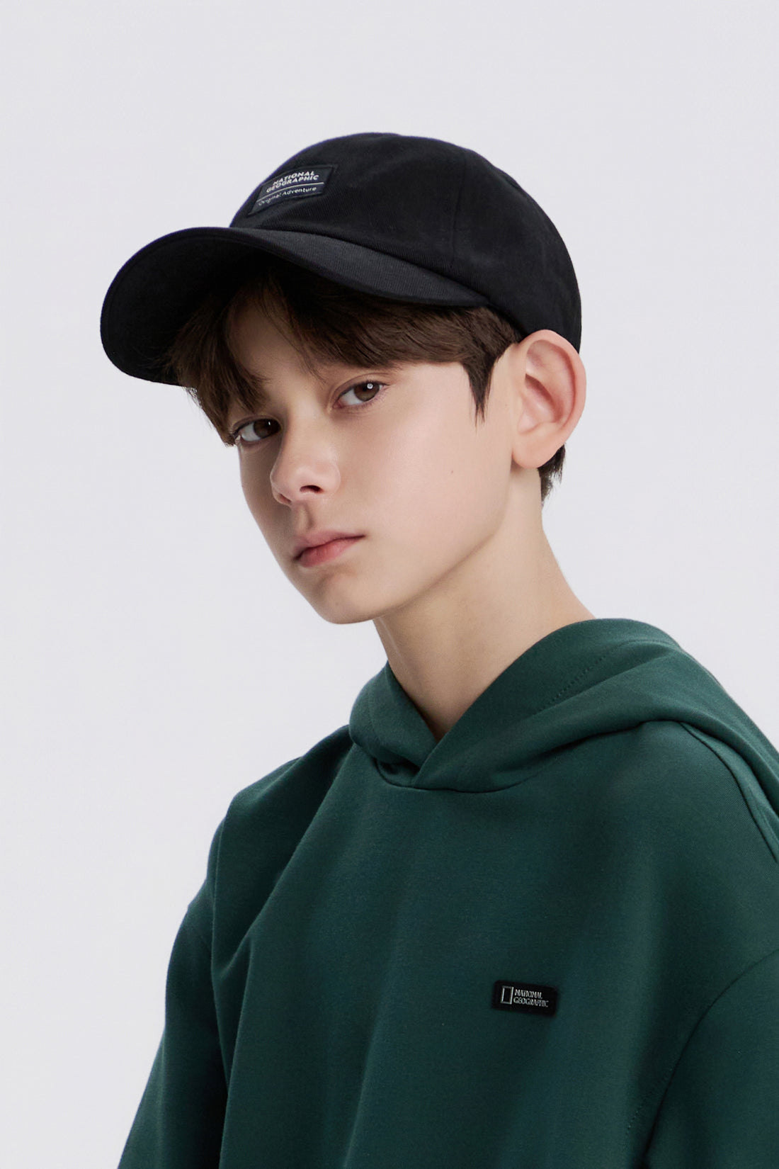 KIDS BASIC LOGO CAP- BLACK