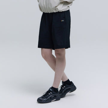 WOMEN'S FROZEN CUBE BOARD SHORTS- CARBON BLACK