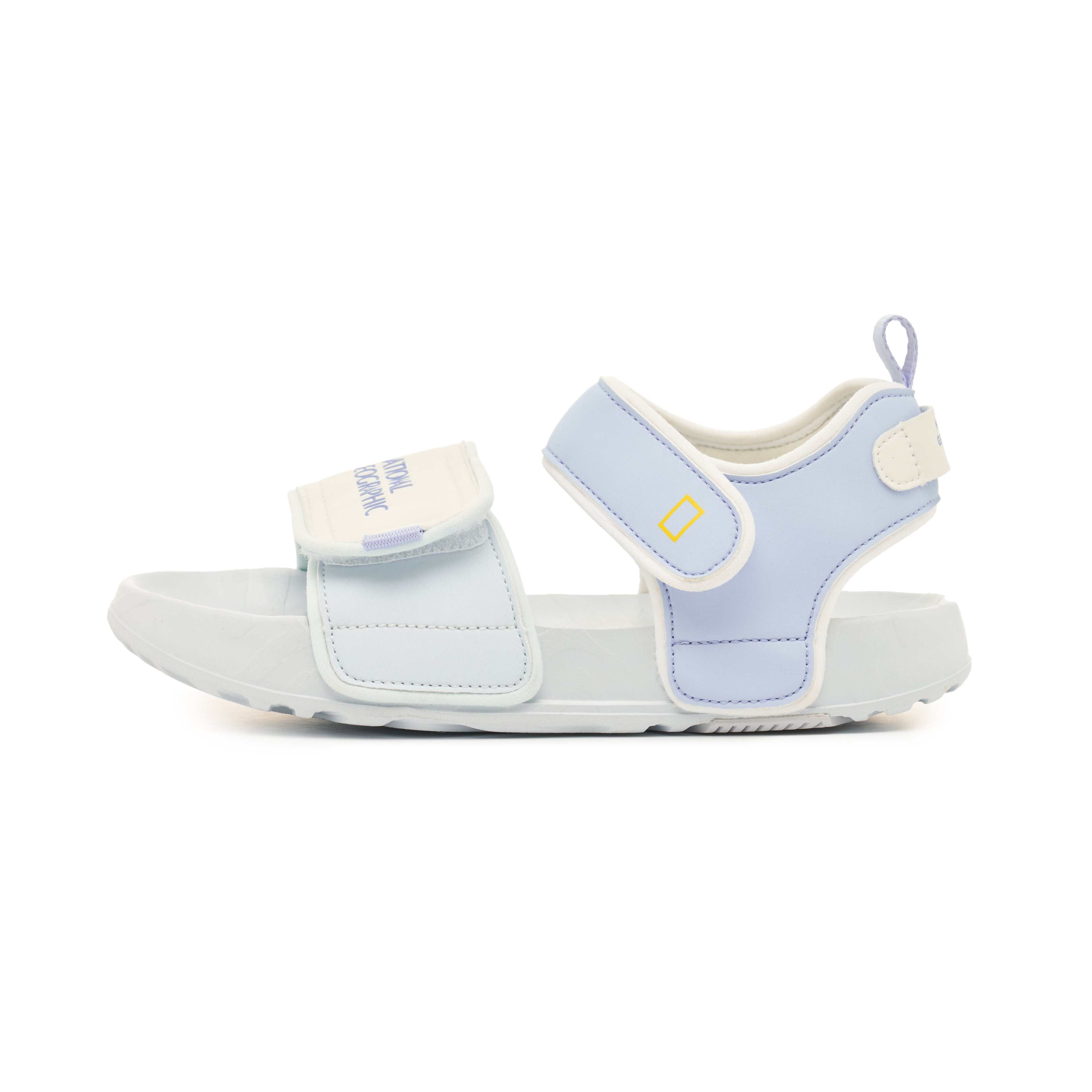 Kids Sandals W/ Logo On Strap- Blue