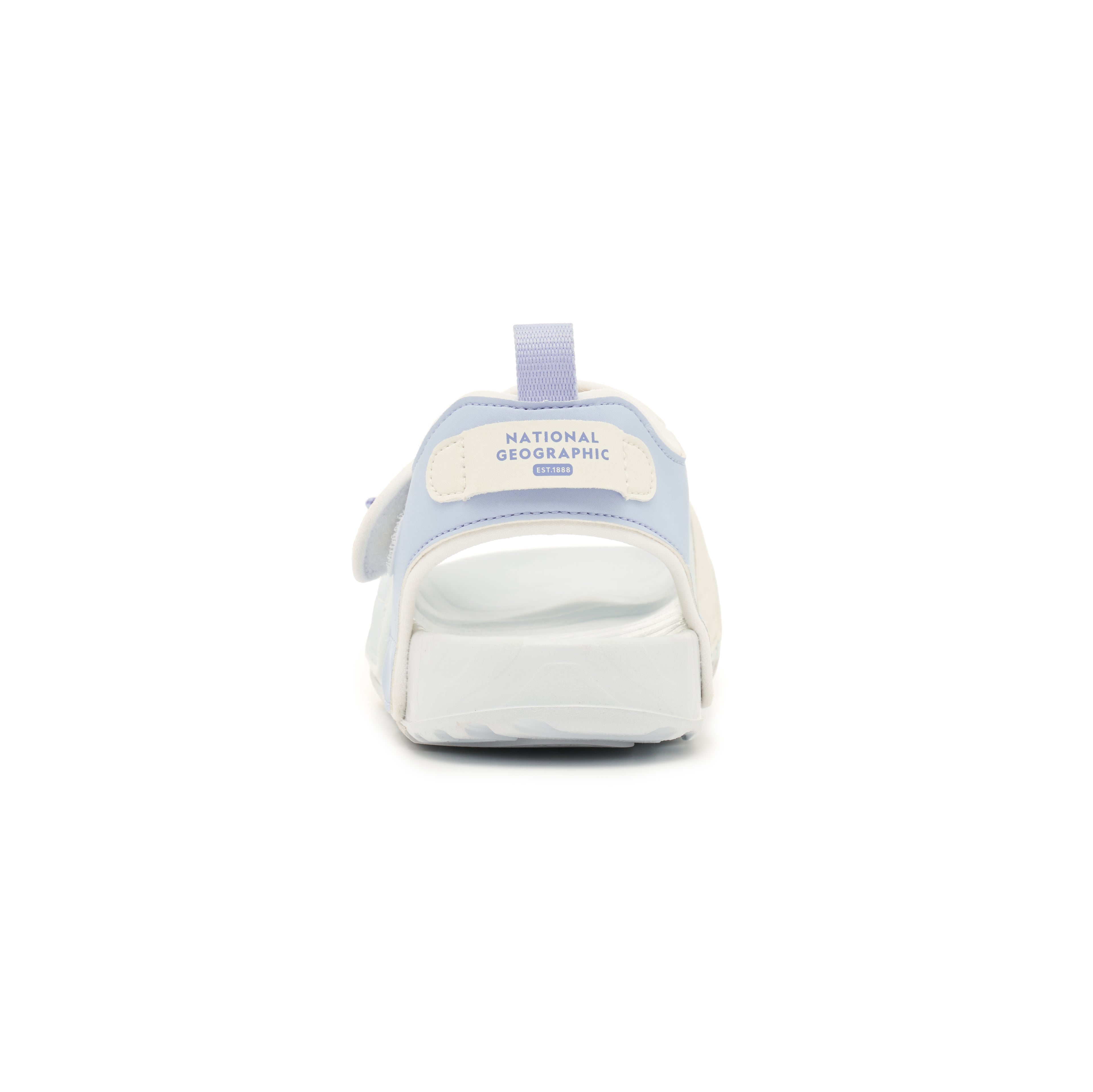 Kids Sandals W/ Logo On Strap- Blue