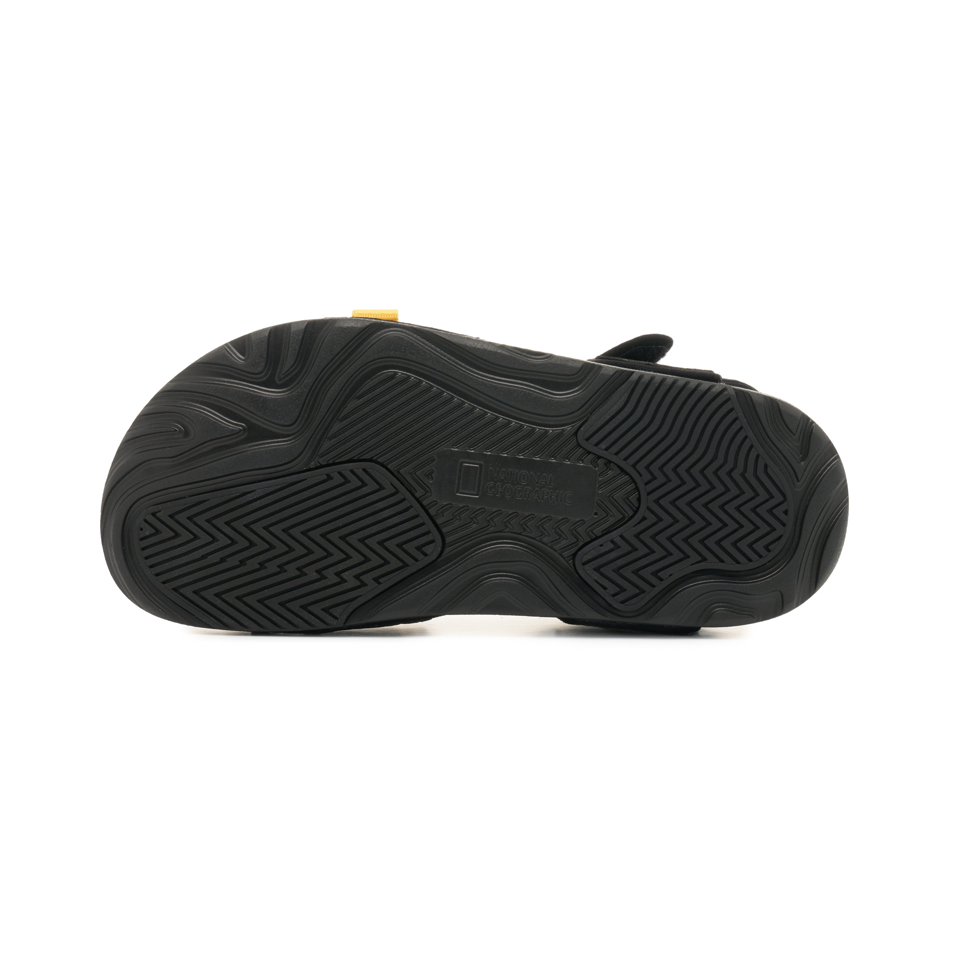Kids Sandals W/ Logo On Strap Black