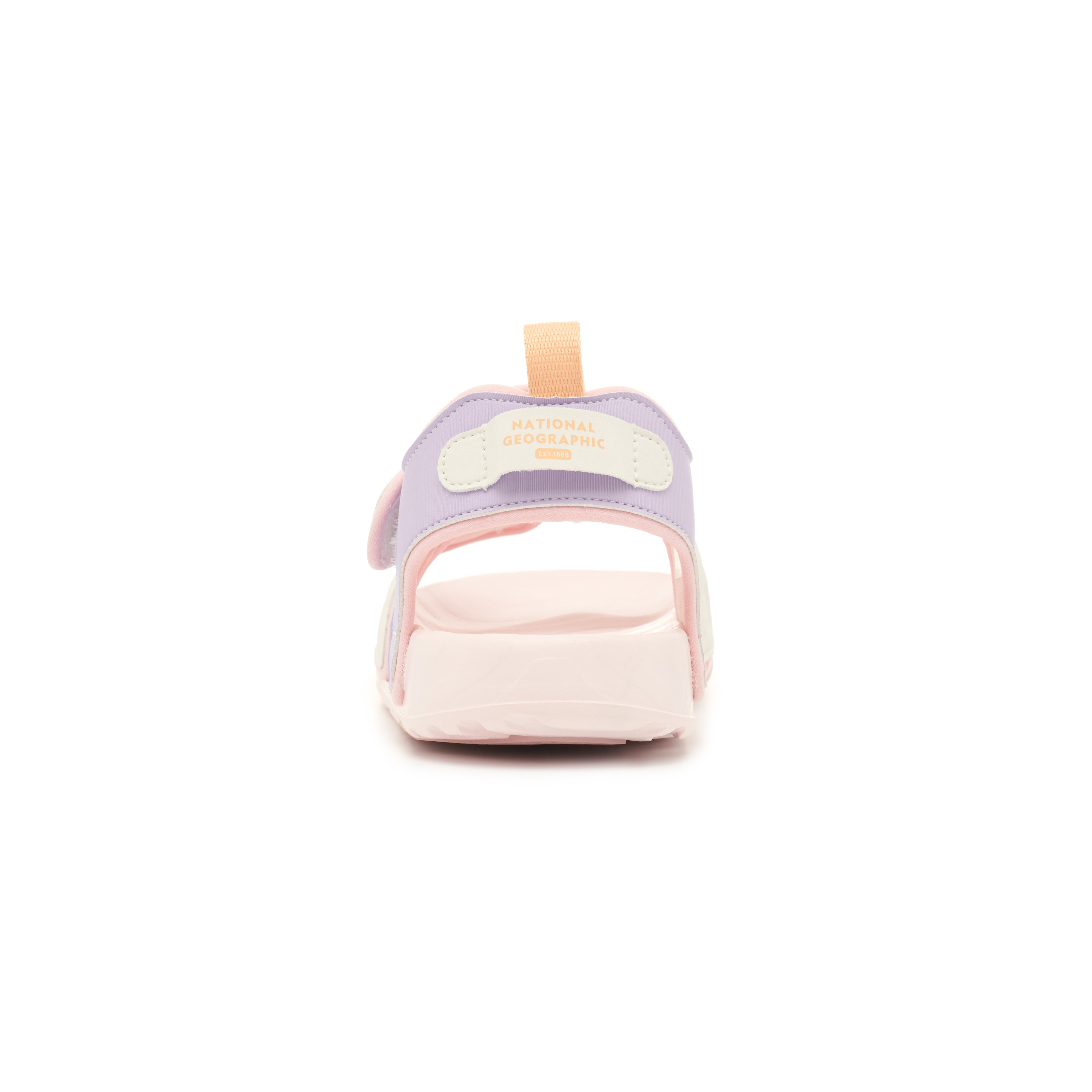 Kids Sandals W/ Logo On Strap- Pink