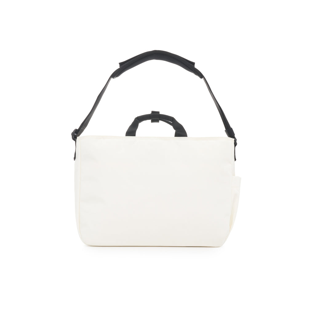 Mesh Messenger Bag Ivory