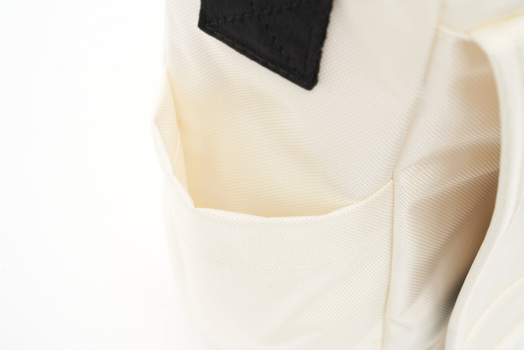 Mesh Messenger Bag Ivory