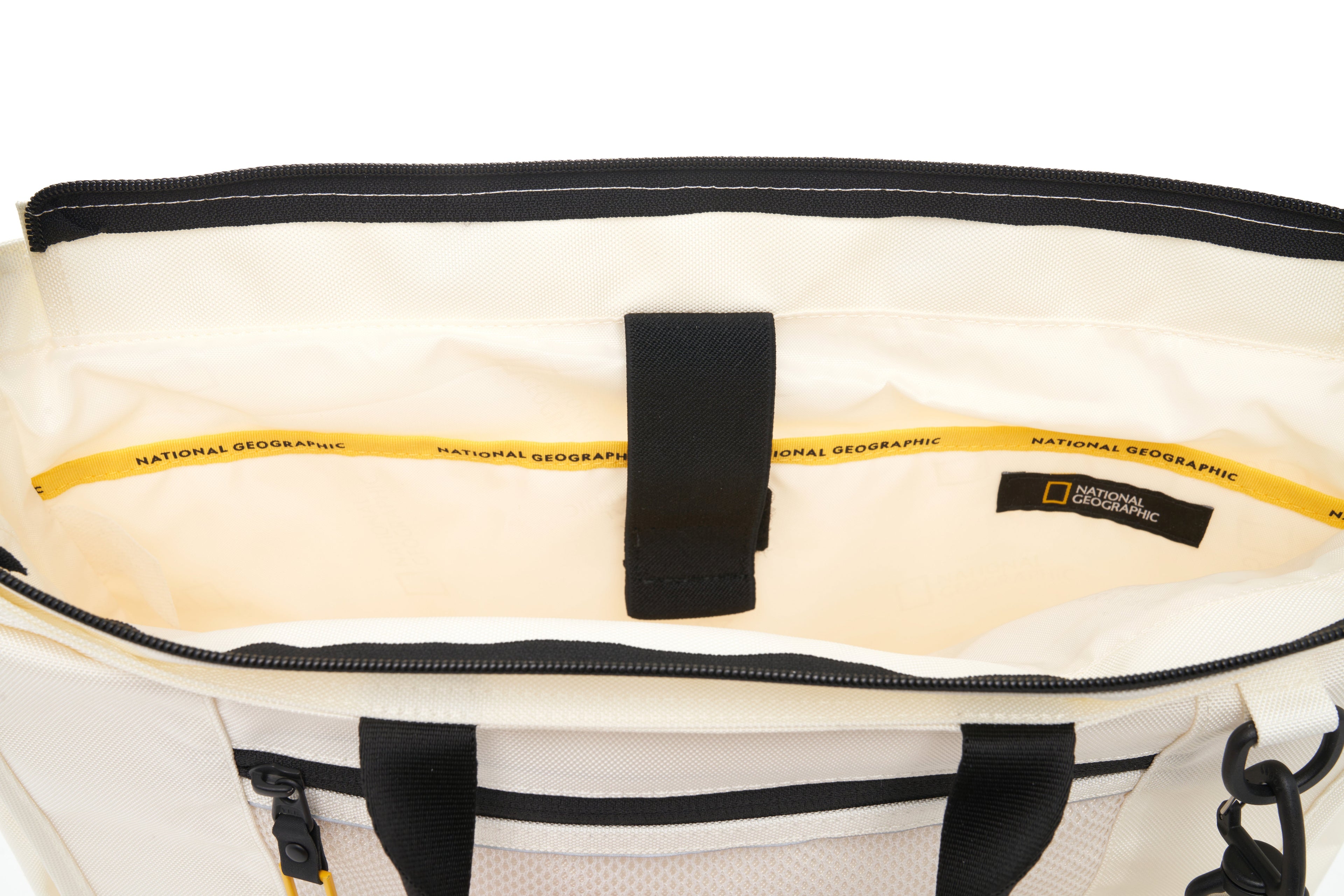Mesh Messenger Bag Ivory
