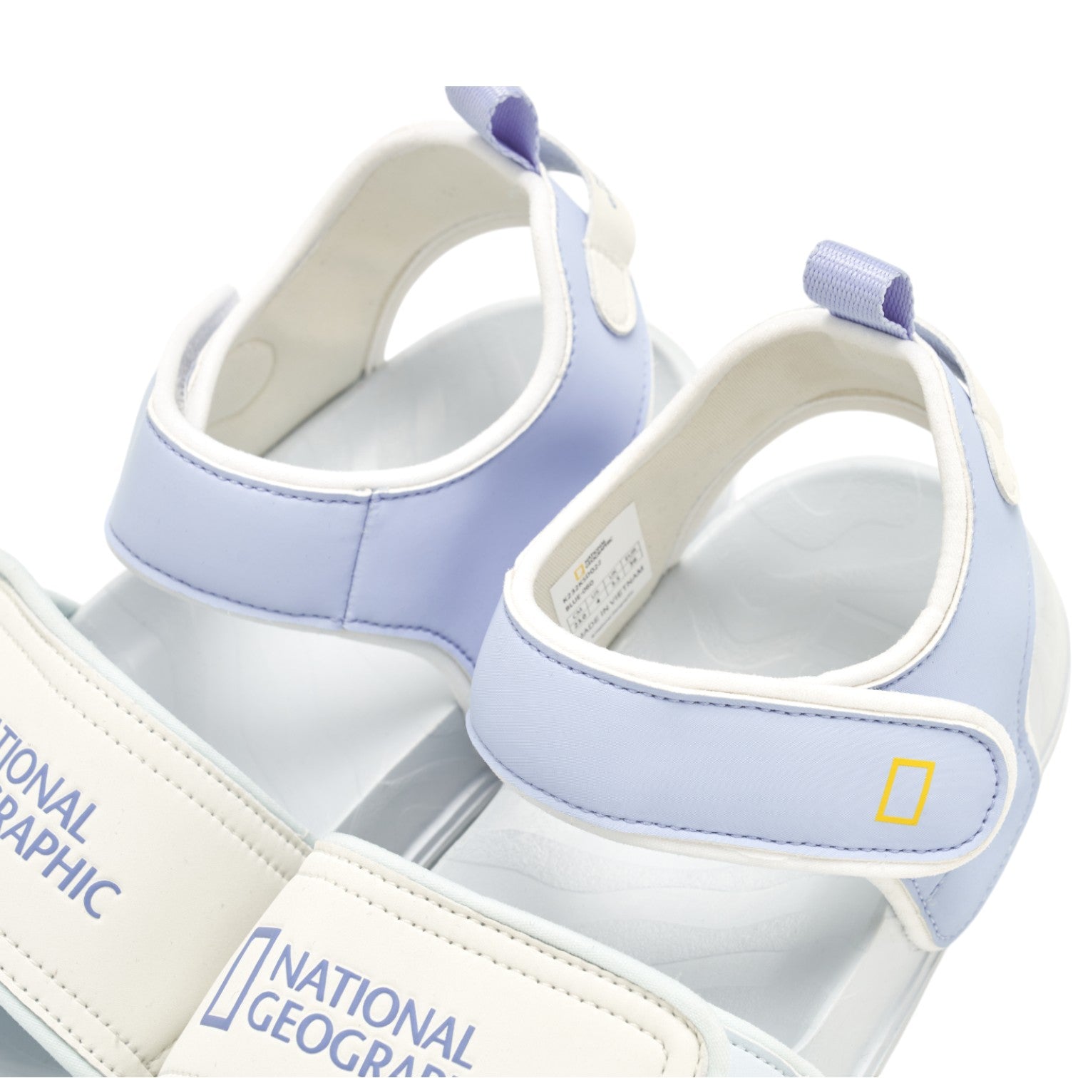 Kids Sandals W/ Logo On Strap- Blue