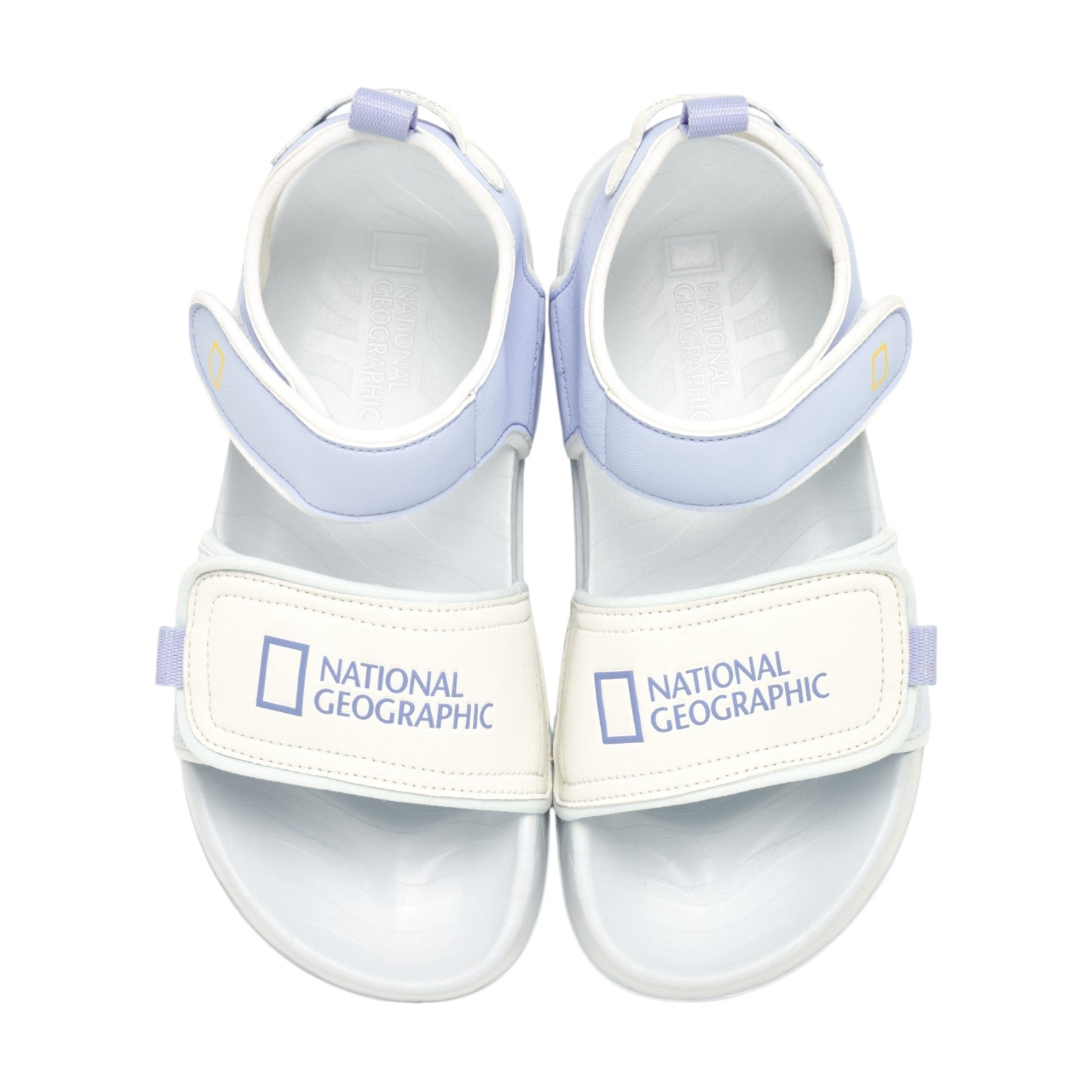 Kids Sandals W/ Logo On Strap- Blue