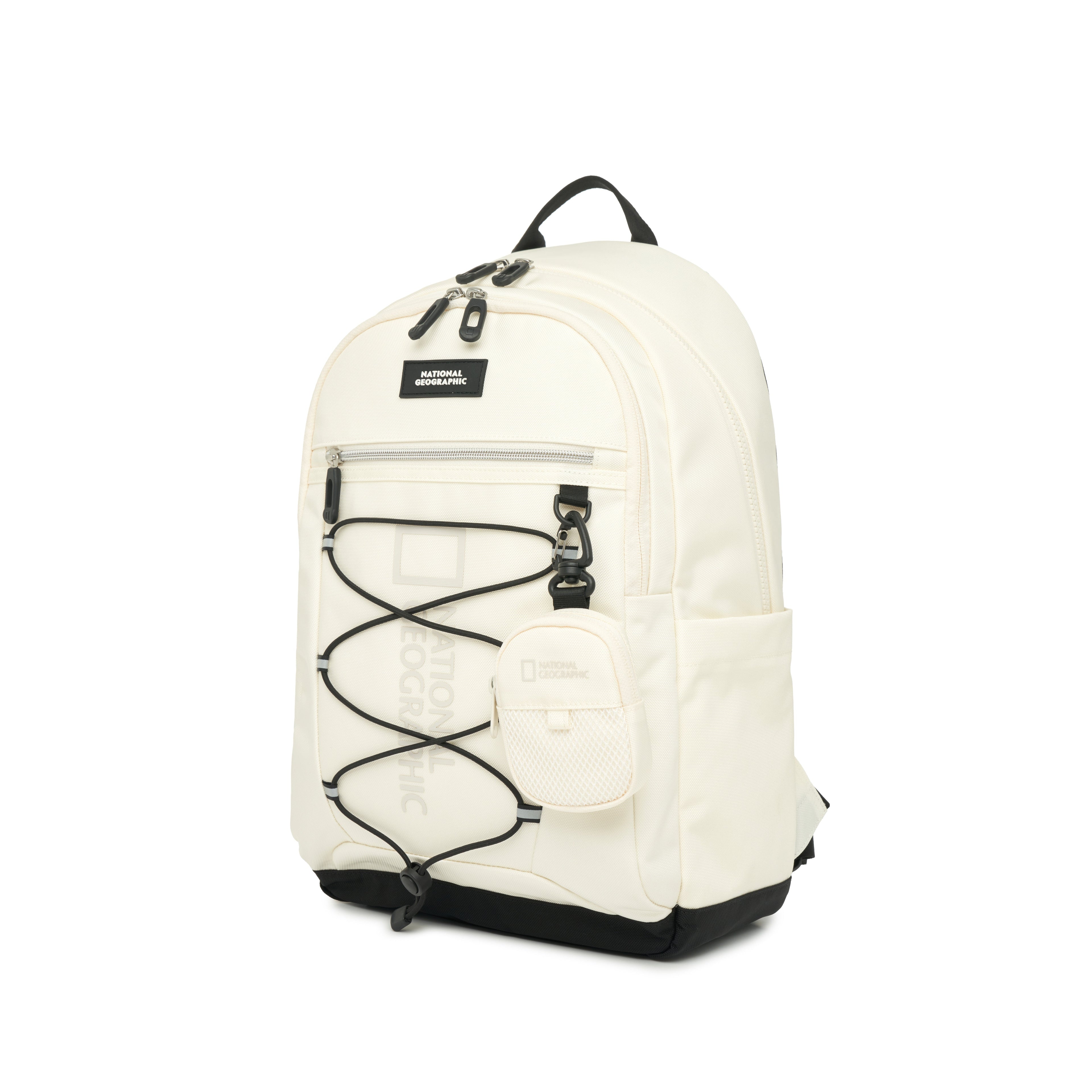 Kids String Backpack Ivory 000