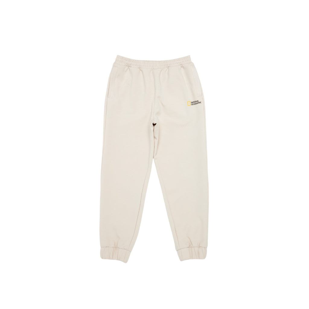 Kids Jersey Training Pants- Bone