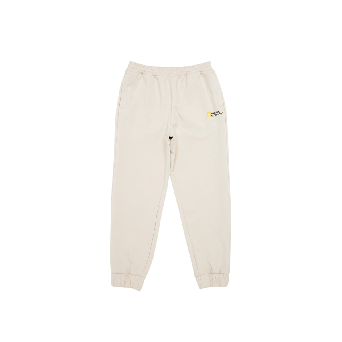 Kids Jersey Training Pants- Bone