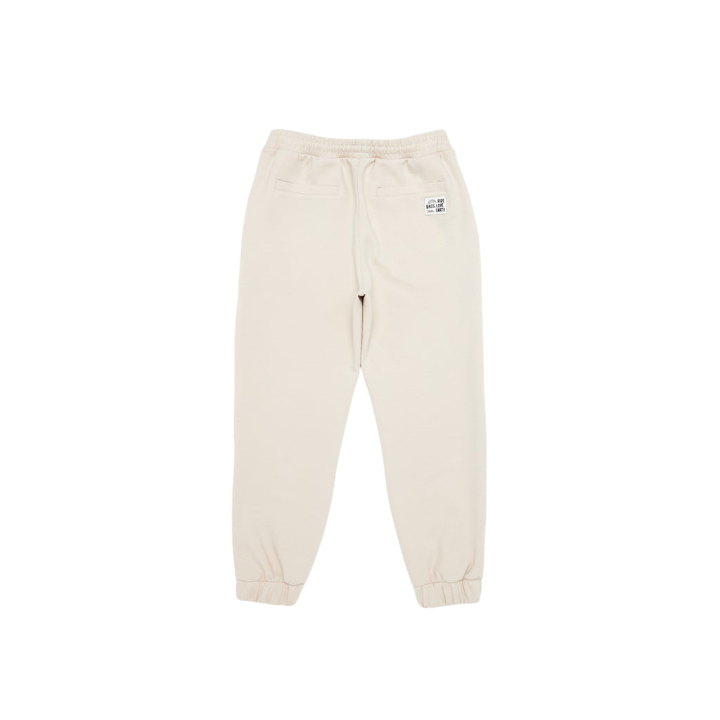 Kids Jersey Training Pants- Bone