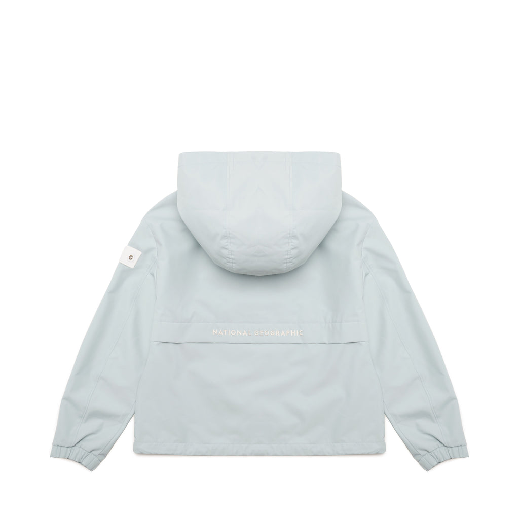 Girls Semi-Cropped Wind Breaker Jacket- Mint