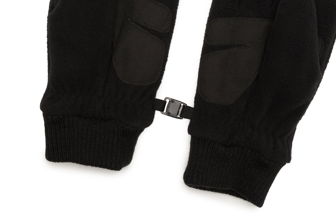 KIDS FLEECE GLOVES BLACK