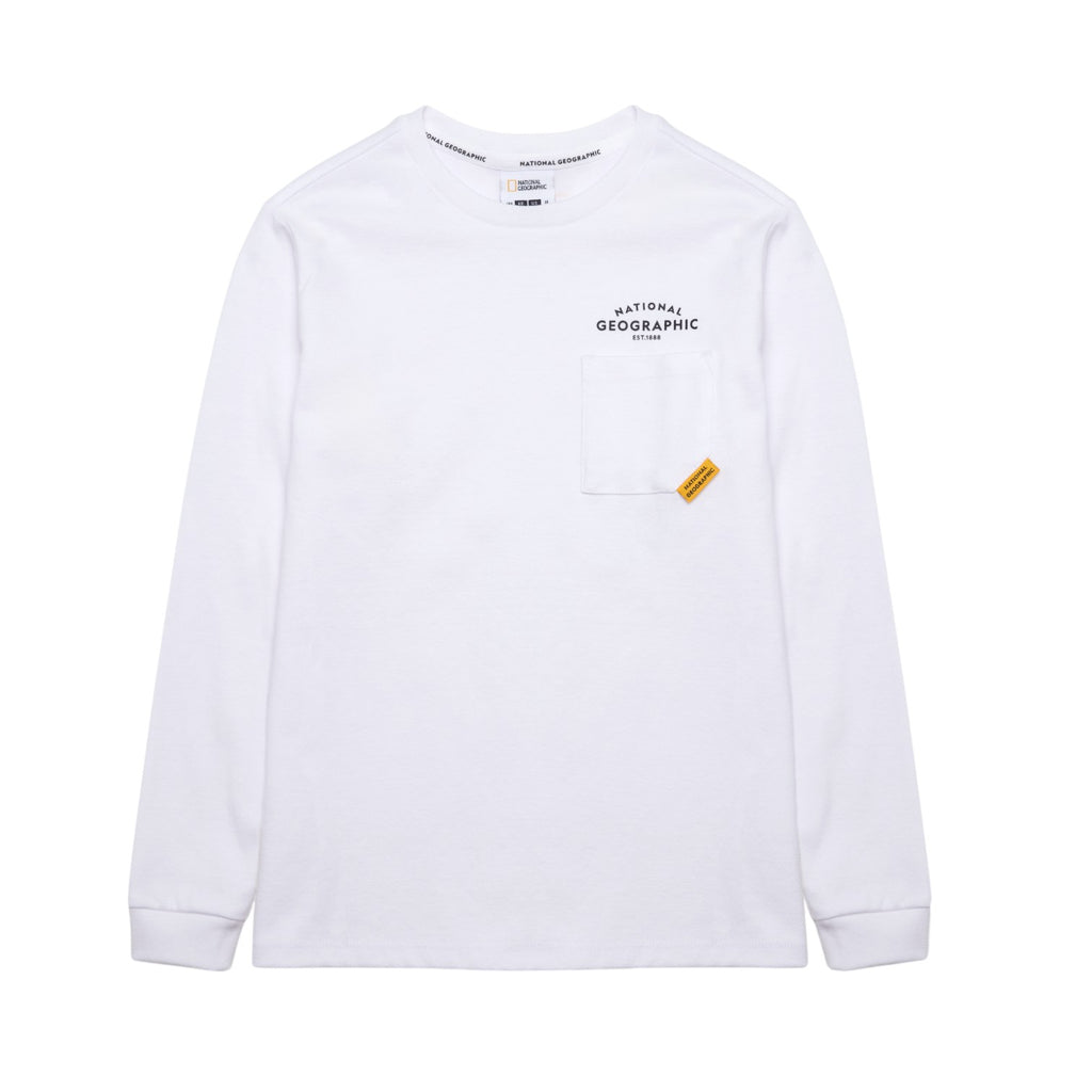 Kids Basic Logo Long Sleeved Shirt