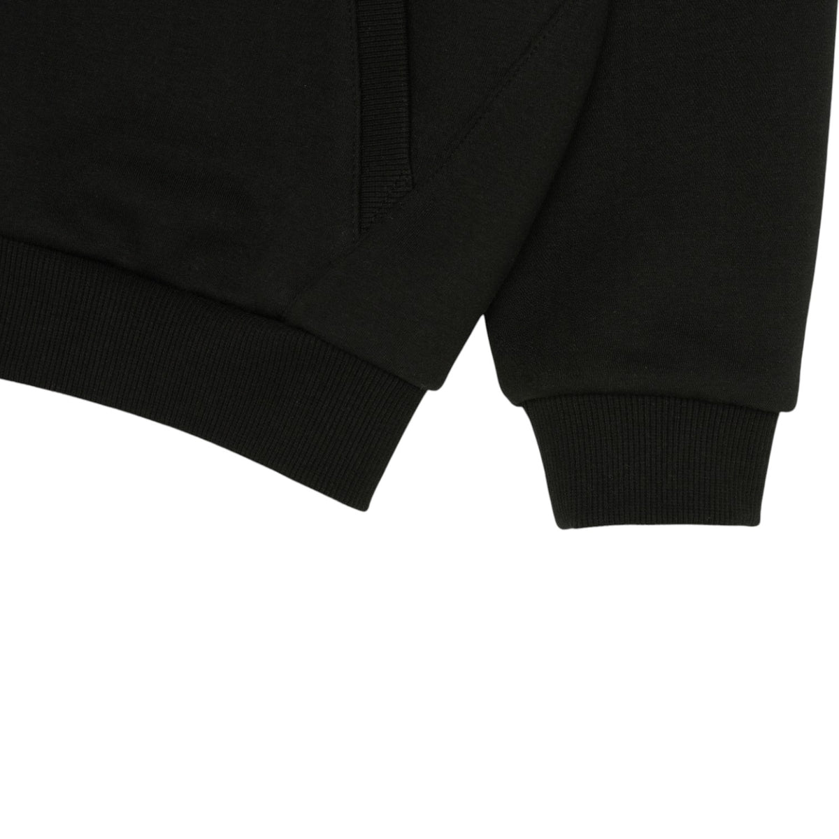 Kids Full Zip Hoodie- Carbon Black