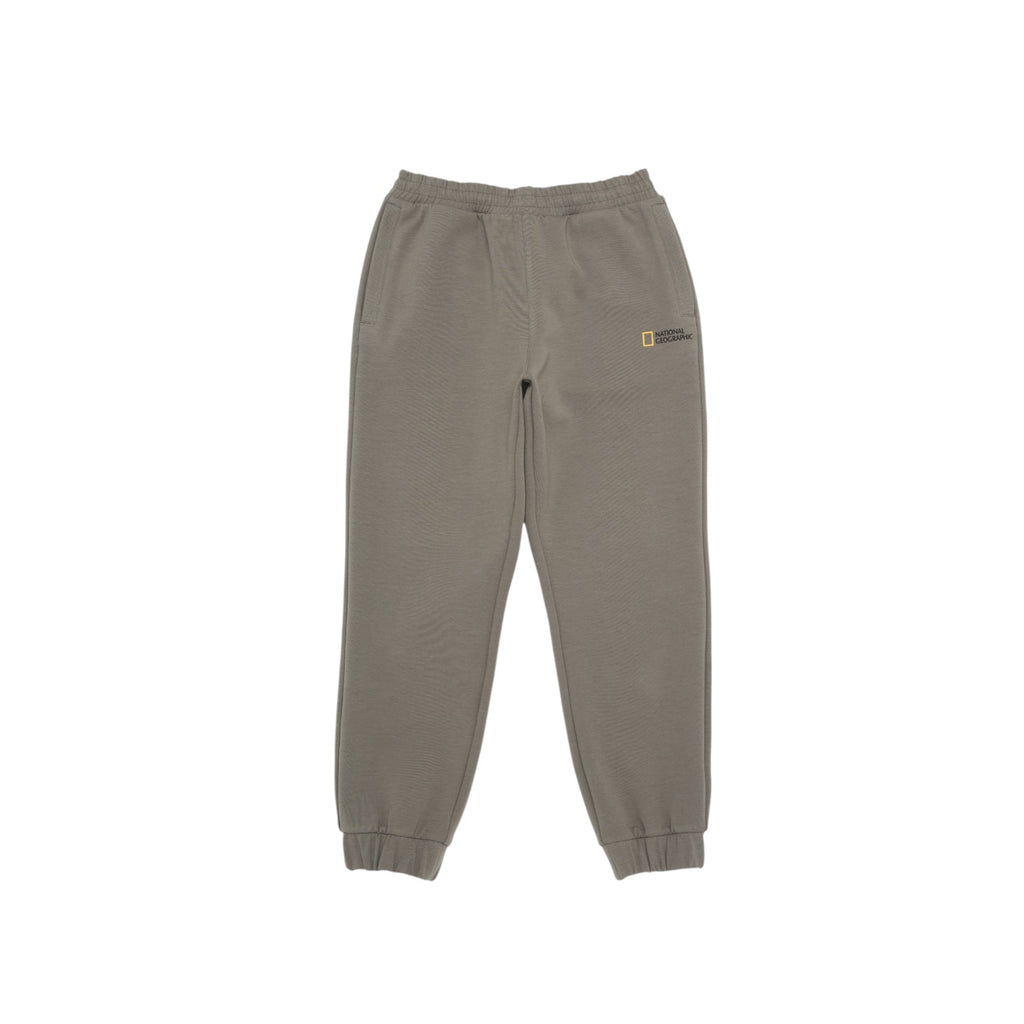Kids Jersey Training Pants- Ash Brown