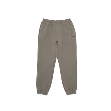 KIDS JERSEY TRAINING PANTS- ASH BROWN