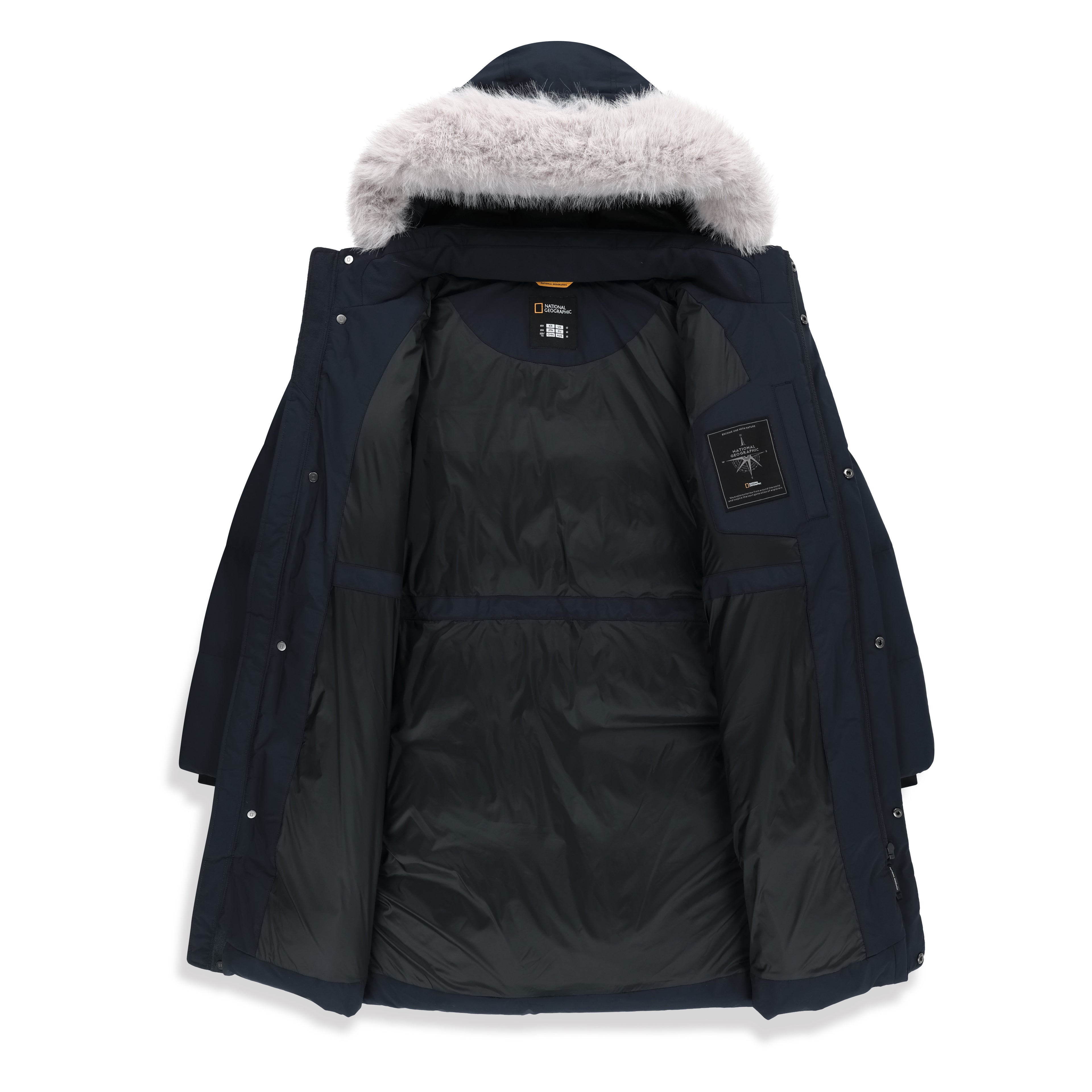 Kids Adventure Manatee Long Duck Down Jacket