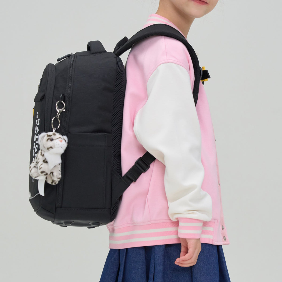 Newby Kids Backpack W Shoe Bag- Black